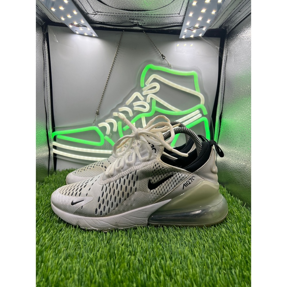 Nike Air‎ Max 270 Womens Sneakers White Black AH6789-100 Size 7.5
